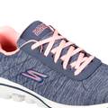 Go Golf Walk Sport Ladies Golf Shoes Navy Pink 17008